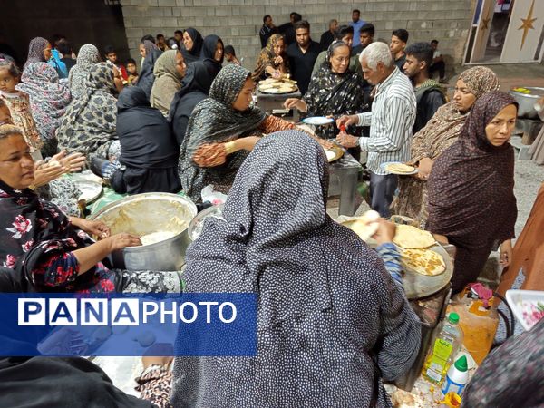 برپایی موکب خودجوش مردمی در مسجد صاحب‌‌‌الزمان لردمنجلی میناب