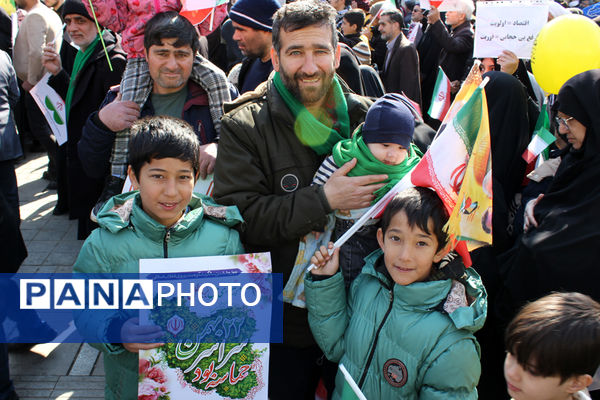 حس و حال نوجوانان در جشن چهل و ششمین سالگرد پیروزی انقلاب اسلامی 