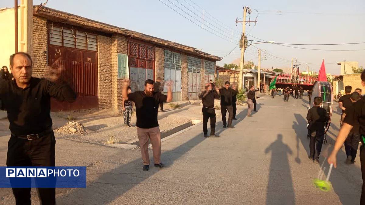 هیات‌ عزاداری‌ در شهر وردنجان‌‌ 