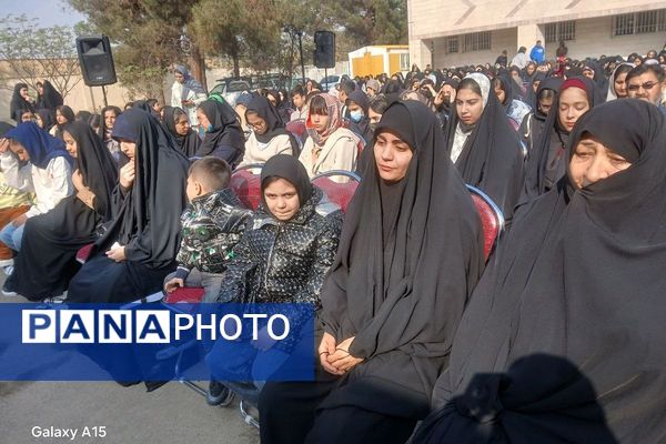 تجلی عطر حرم اباعبدالله الحسین در شهر قیامدشت