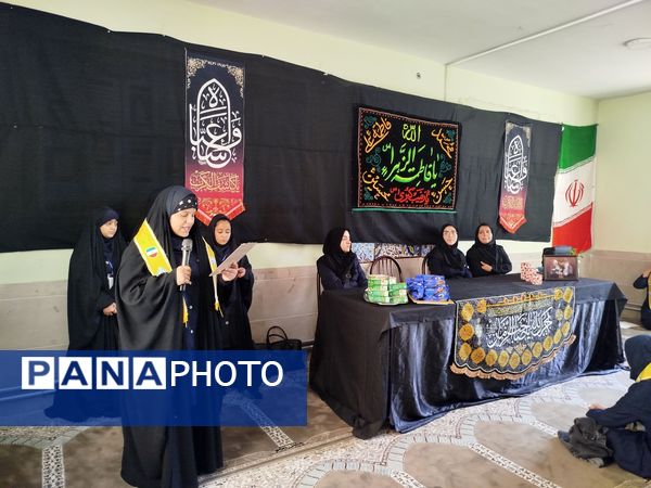 لحظات فاطمی در مدرسه شهید قنبری لاله تبریز