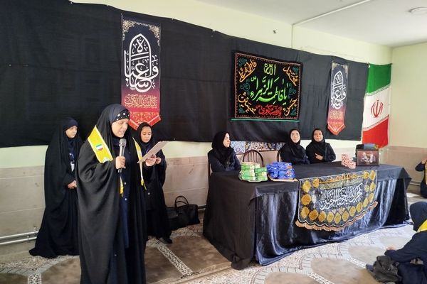 لحظات فاطمی در مدرسه شهید قنبری لاله تبریز