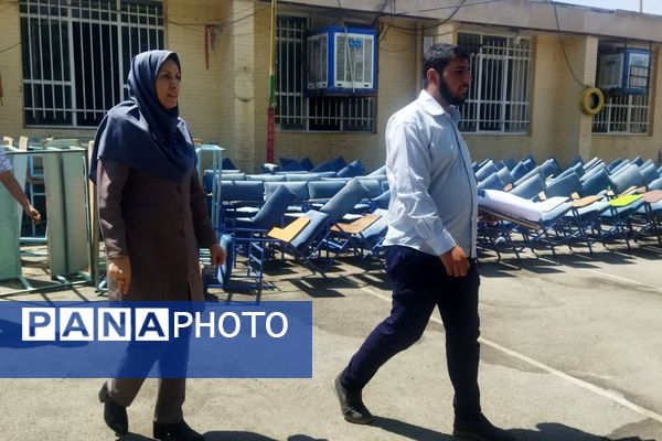 بازدید گروه جهادی از مدارس کم برخوردار ناحیه ۴ شیراز در جهت تحقق عدالت آموزشی 