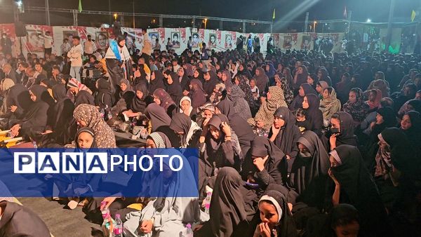 اولین گرامیداشت شهدای دانش‌‌آموز در شمیل بندرعباس