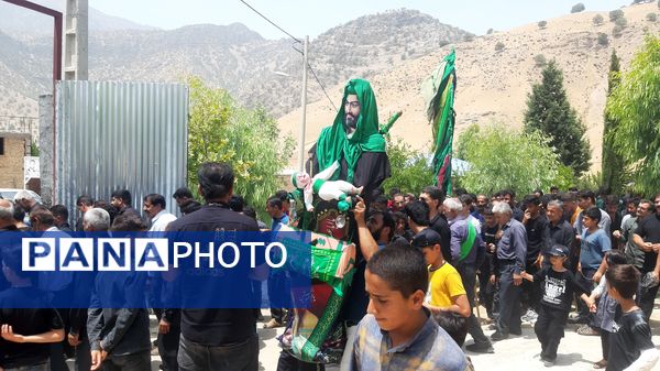 عزاداران حسینی، خیابان‌ها را غرق لبیک یا حسین کردند