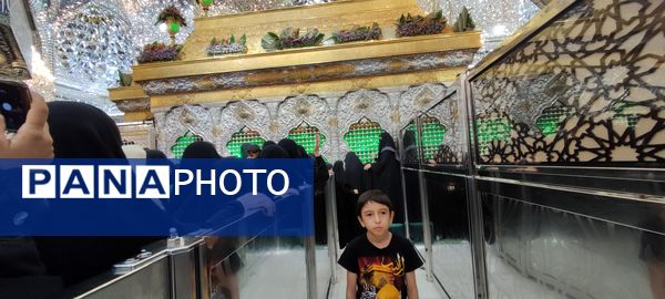 گزارش کوچکترین خبرنگار پانا از حال و هوای کربلای معلا 