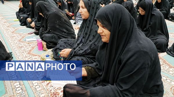  مراسم پرفیض زیارت عاشورا در شب چهارم محرم در مارگون