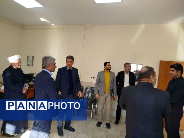 بازدید اداره‌کل آموزش و پرورش خراسان از بخش‌های مختلف آموزش و پرورش شهرستان فاروج 
