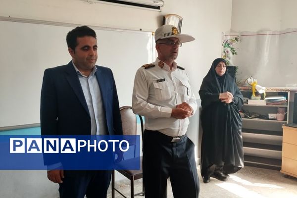 مانور بازگشایی مدارس در میاندورود