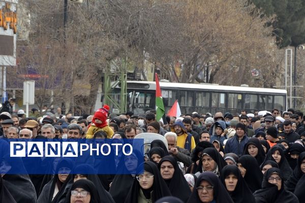 راهپیمایی جمعه نصر در نیشابور