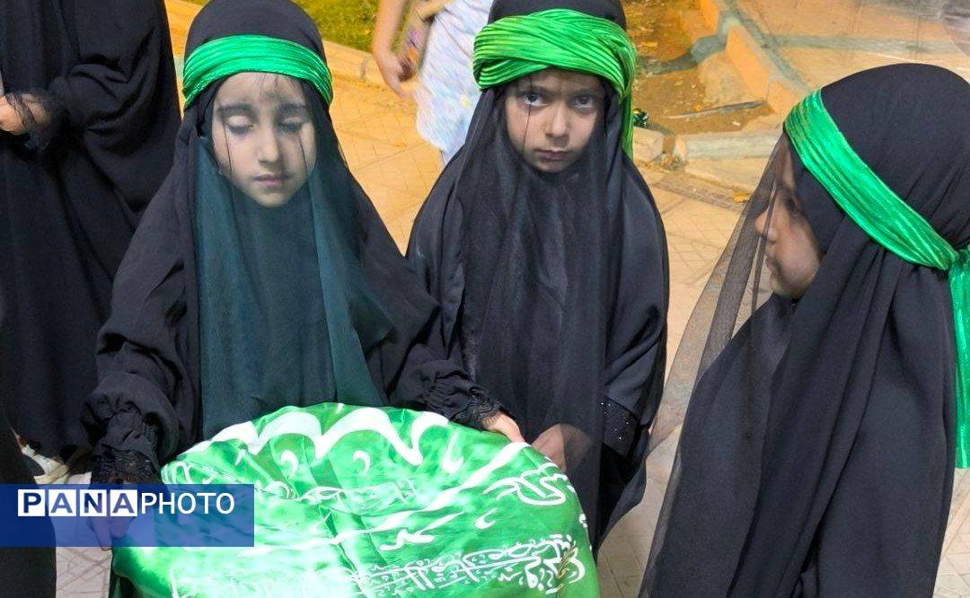 کودکان حسینی در غم عزاداری شهادت حضرت رقیه سلام الله علیها