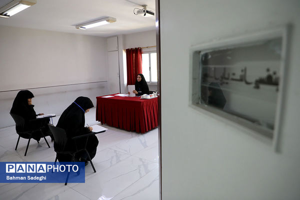بازدید خبرنگاران از کانون‌های ارزیابی دانشجو‌معلمان ورودی 1403 دانشگاه فرهنگیان