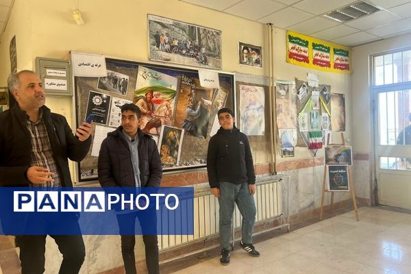 افتتاحیه نمایشگاه مدرسه انقلاب هنرستان فارابی