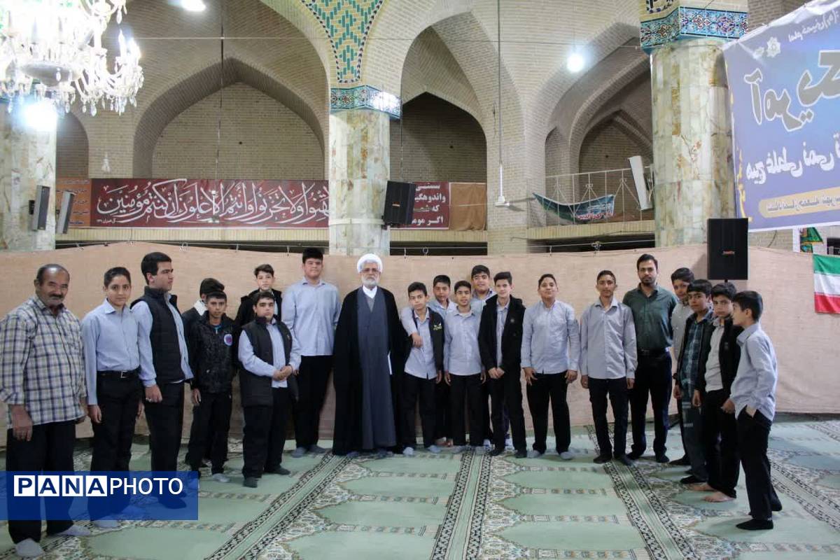 تجلی پیوند مدرسه و مسجد 