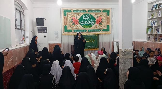 شکوفه‌های مهر مسجد سلمان‌‌‌فارسی رنگ دخترانه گرفت