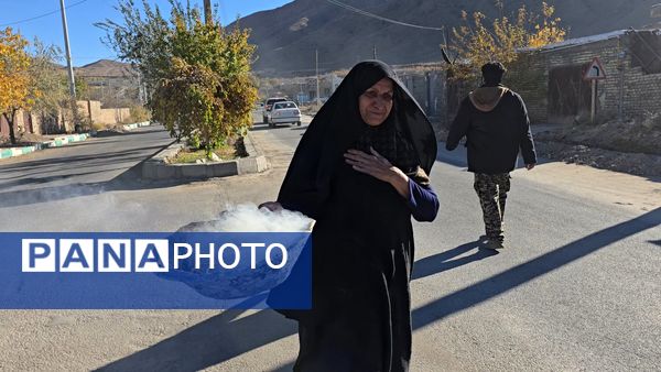 استقبال باشکوه مردم شهرستان بهاباد از شهید گمنام