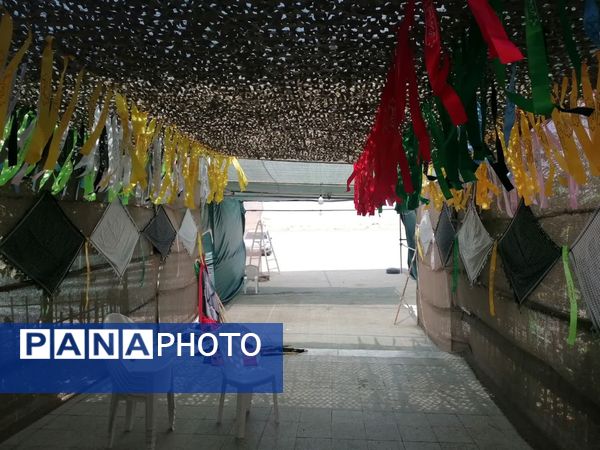 برپایی موکب عاشورایی اربعین حسینی در شیروان