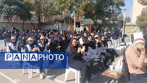 افتتاحیه طرح آهن یاری در دبیرستان کوثر فرهنگیان