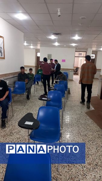 بازدید سرپرست اداره آموزش و پرورش استثنایی استان از روند برگزاری امتحانات نوبت دوم