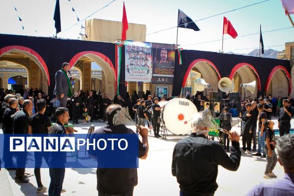 عزاداری رحلت پیامبر(ص) و شهادت امام حسن(ع) در صحن آستان مقدس سلطانعلی(ع) مشهداردهال کاشان