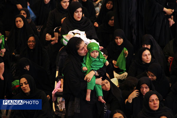 اجتماع بزرگ شیرخوارگان حسینی در تهران 