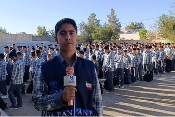 دبیرستان شاهد انقلاب آباده پذیرای آینده سازان ایران اسلامی