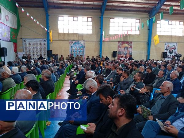 برگزاری اجلاسیه شهدای شهرستان خانمیرزا