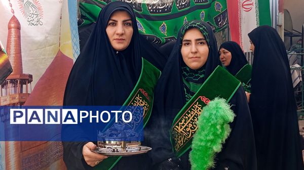 سربازان کوچک امام زمان در همایش شیرخوارگان حسینی شهرستان بن