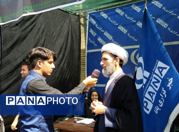 خدمت‌رسانی موکب‌‌های سازمان دانش‌آموزی و اداره‌کل آموزش و پرورش خراسان جنوبی به زائران جامانده اربعین در بیرجند