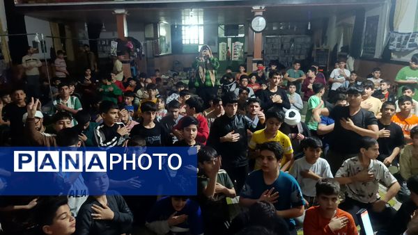 روز دوم اعتکاف پسران آشخانه 