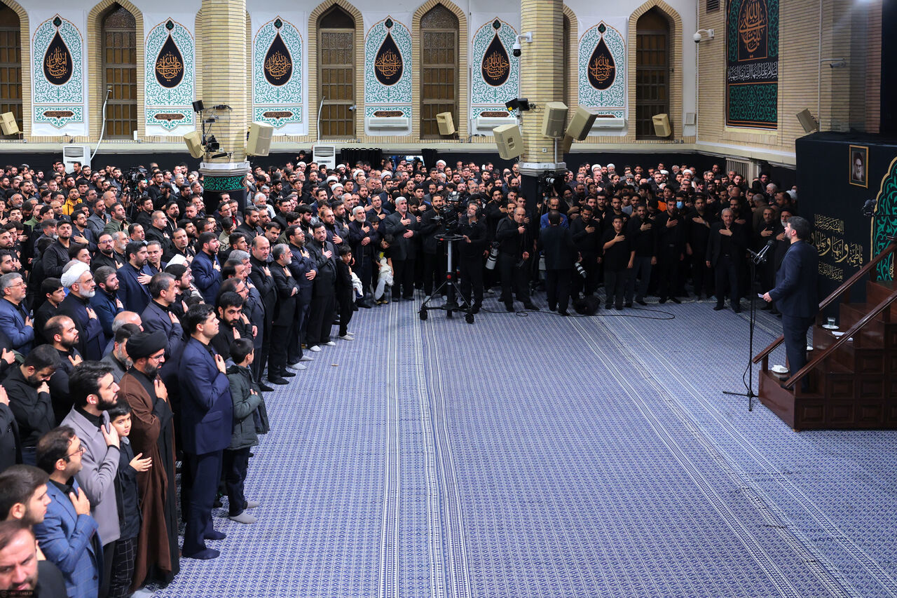 برپایی مراسم عزاداری شب شهادت حضرت زهرا(س) در حسینیه امام خمینی(ره)