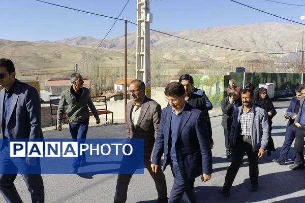 بازدید میدانی فرماندار فیروزکوه از پروژه‌های عمرانی