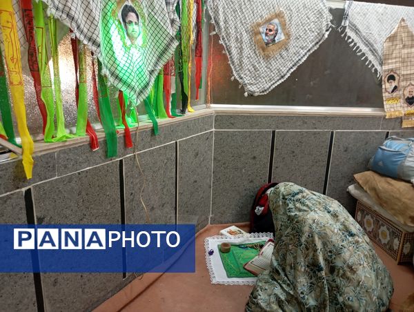 اعتکاف دانش‌آموزی فرصتی برای آرامش و تفکر