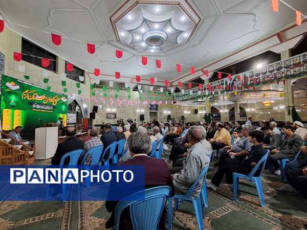 محفل با شکوه انس با قرآن کریم امت احمد اسوه مقاومت مسجد جامع قائمشهر