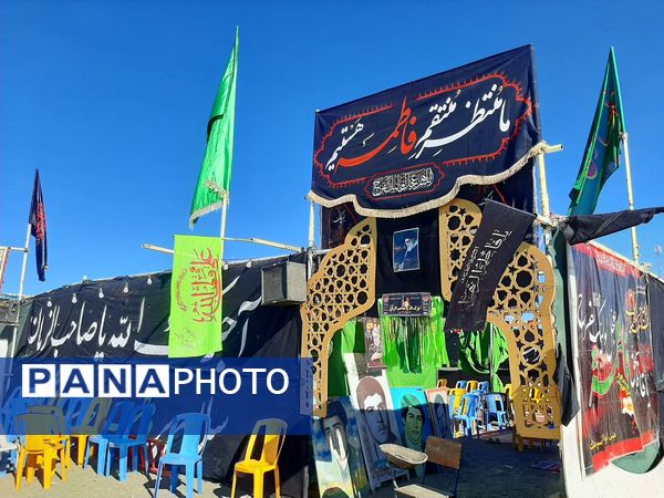 نمایشگاه یاس کبود، جلوه‌ای از عشق فاطمی در دل جلگه رخ