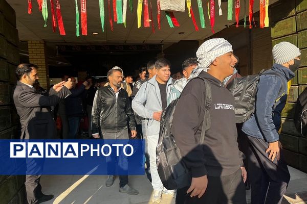 آغاز سفر معنوی دانش‌آموزان پسر ملارد به مناطق عملیاتی جنوب کشور