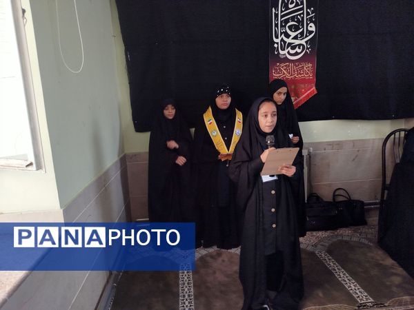 لحظات فاطمی در مدرسه شهید قنبری لاله تبریز