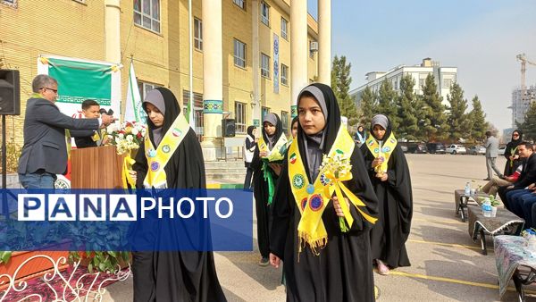 مانور زلزله استانی در هنرستان دخترانه محمودیه ناحیه ۶(2)