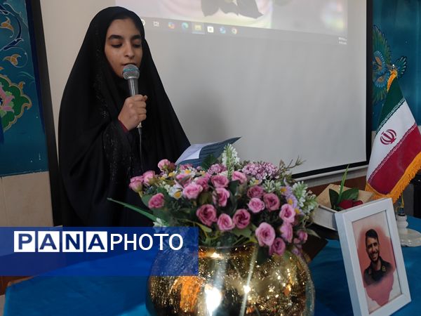 یادآورحماسه سیزدهم آبان دردبیرستان شاهدشهید قاسم سلیمانی