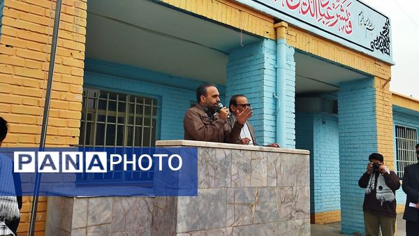 زنگ استکبار ستیزی در دبیرستان شاهد ابوذر غفاری نیشابور 