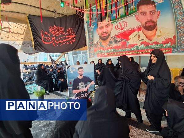 چهلمین روز شهادت مدافع امنیت شهید محمد حیدری قادیکلایی قائمشهر 