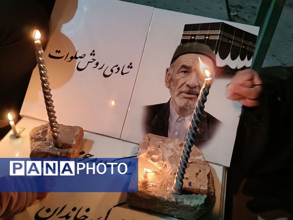 تشییع نمادین حضرت زهرا(س) در دهستان رزق‌آباد