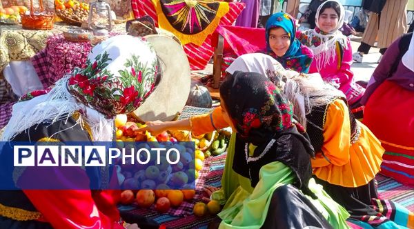 جشن هفته مازندران در دبستان نرجس خاتون گلوگاه 