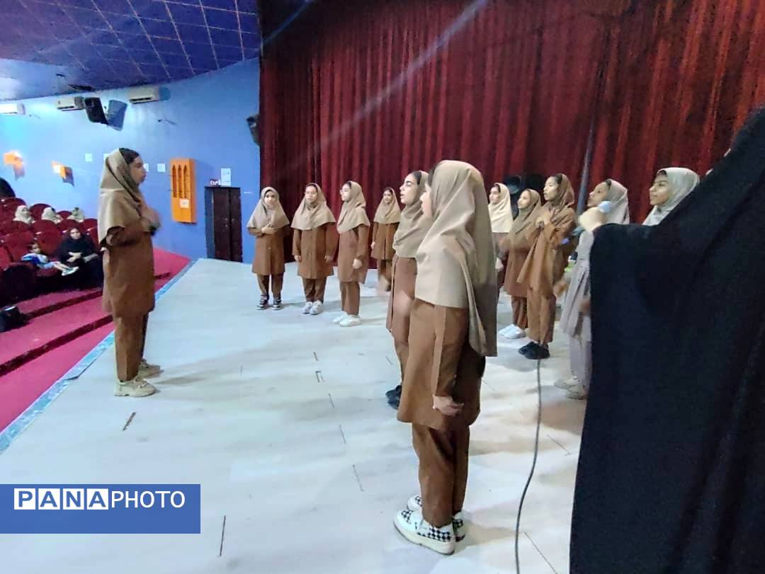 جشن دهه کرامت و روز معلم در بندر لنگه