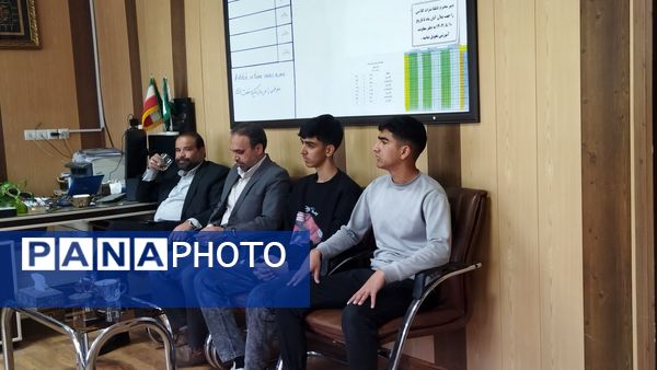 جلسه انجمن های ورزشی دبیرستان شاهد ابوذر غفاری 