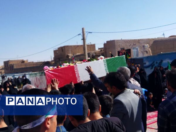 استقبال از شهید گمنام در مدارس ابرکوه