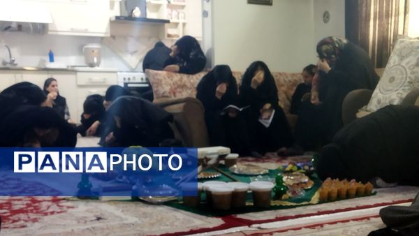 بر پایی روضه خانگی در قائمشهر
