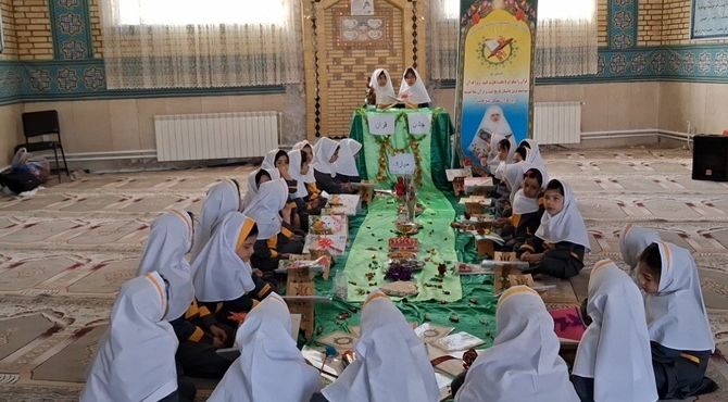 درخشش قرآن، در دستان کلاس اولی‌های دبستان الهام