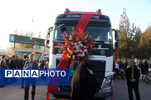 مراسم استقبال ار هفت شهید گمنام در یزد 