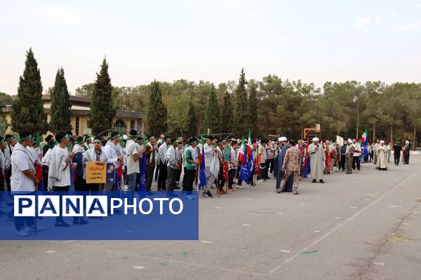 برگزاری افتتاحیه طرح ولایت پویندگان پسر در اردوگاه شهید بهشتی اصفهان